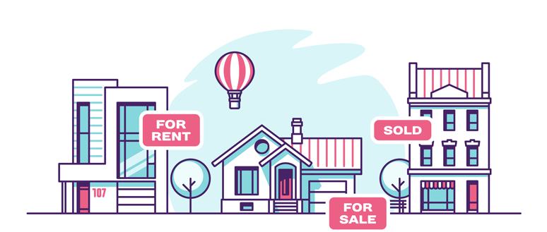 Real estate sales header